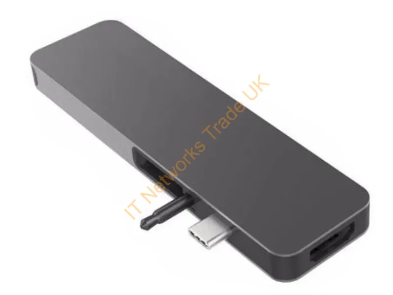 GN21D-GRAY - HYPER GN21D-GRAY laptop dock/port replicator Grey