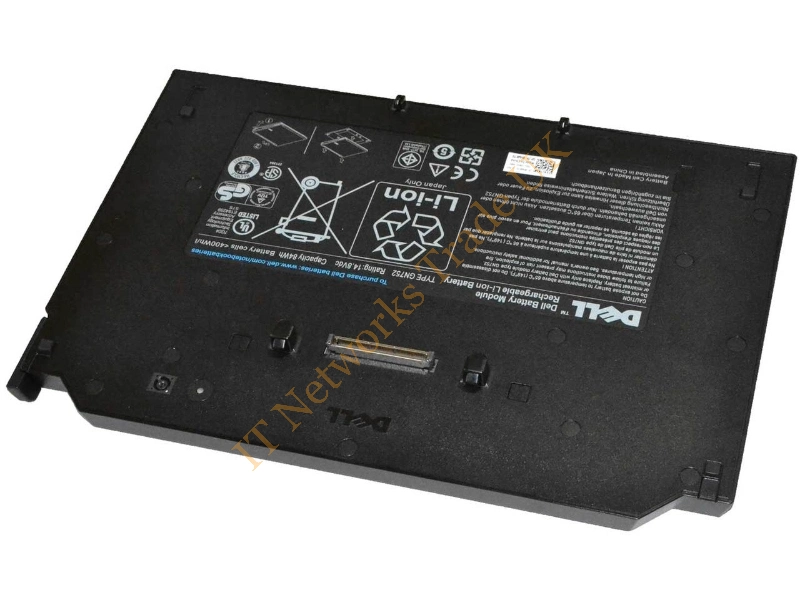 GN752 Dell 9-Cell 84WHr 14.8V Li-Ion Battery for Latitude E6510 E6410 Notebook Laptop Battery