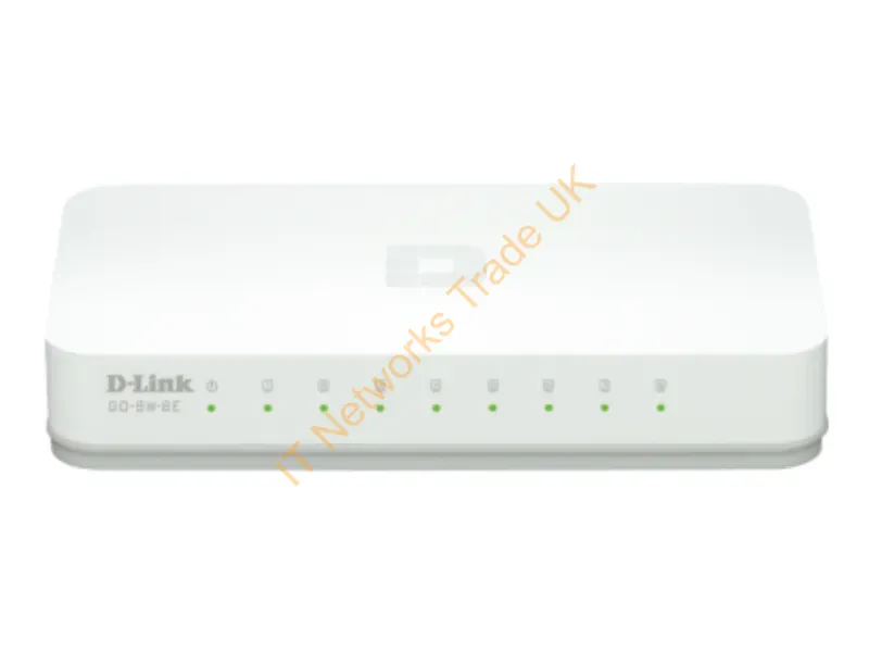 GO-SW-8E D-Link 8-Port 10/100/1000Base-T Unmanaged Gigabit Ethernet Network Switch