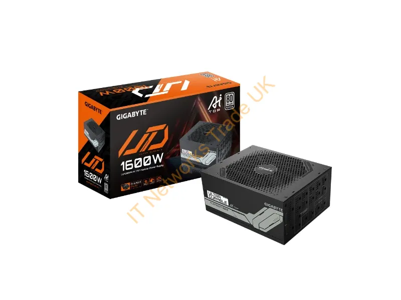 GP-UD1600PMPG5 - GIGABYTE UD1600PM PG5 AI TOP power supply unit 1600 W 20+4 pin ATX ATX Black