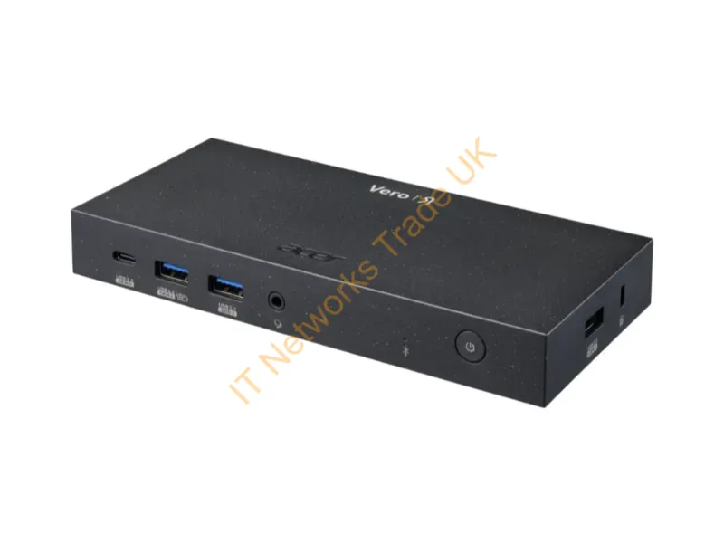 GP.DCK11.01A - Acer Vero MST Dock M33 100W PD Black EU (Retail pack) Wired USB 3.2 Gen 2 (3.1 Gen 2) Type-C