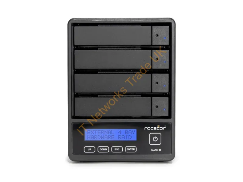 GP4420-01 - Rocstor Rocpro U35 Disk Array 30.72 Tb Desktop Black