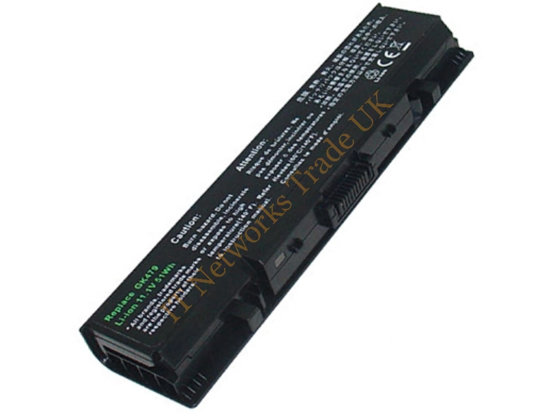 GR986 Dell 56Whr 6-Cell 11.1V Li-Ion Battery for Inspiron 1520, 1521, 1720, 1721, Vostro 1500, 1700 Laptop Battery