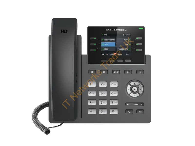 GRP2613W - Grandstream Networks Grp2613W Ip Phone Black 4 Lines Tft