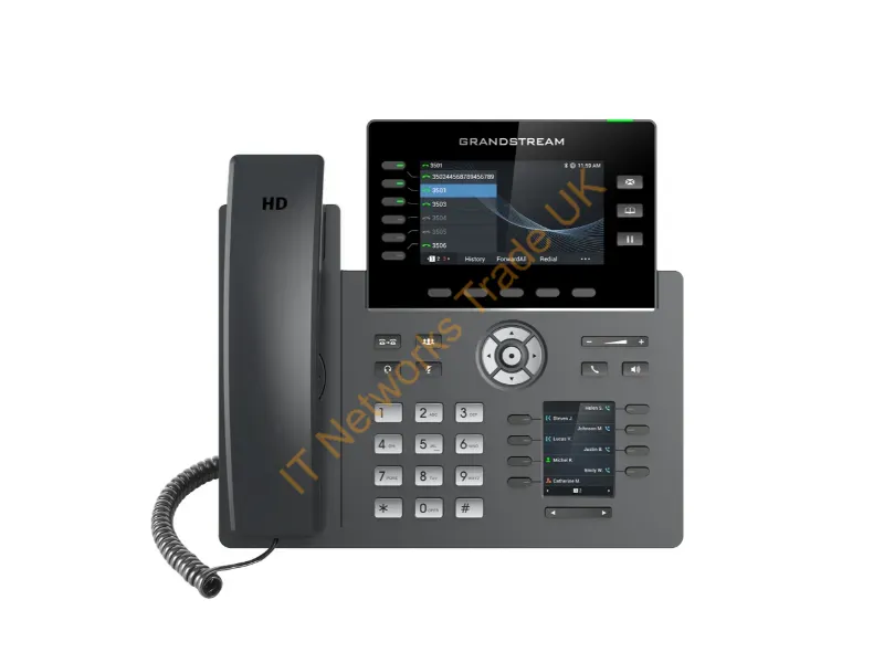 GRP2616 - Grandstream Networks Grp2616 Ip Phone Black 6 Lines Tft Wi-Fi
