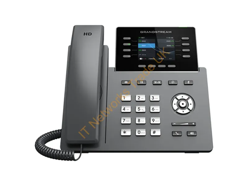 GRP2624 - Grandstream Networks Grp2624 Ip Phone Black 8 Lines Tft Wi-Fi