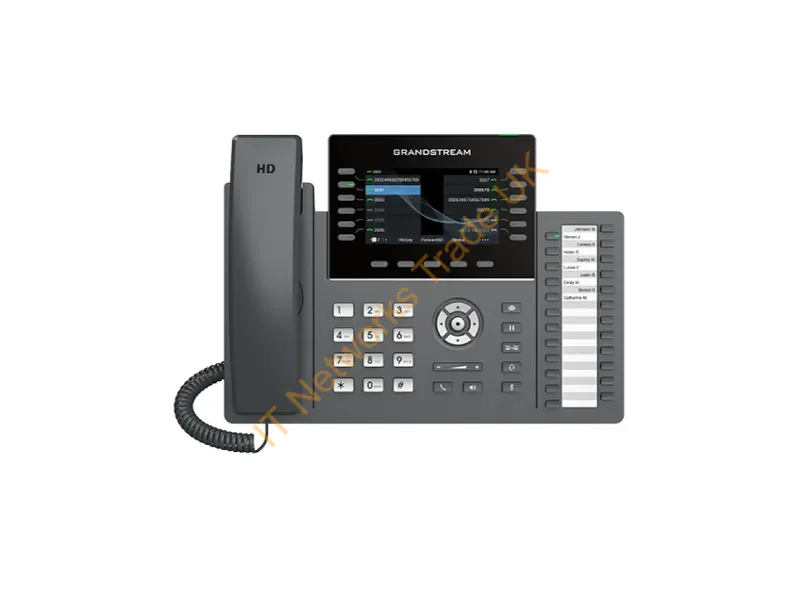 GRP2636 - Grandstream Networks Grp2636 Ip Phone Black 12 Lines Lcd Wi-Fi