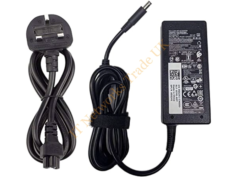 GRPT6 Dell 65-Watts AC Adapter for Laptop Power Adapter