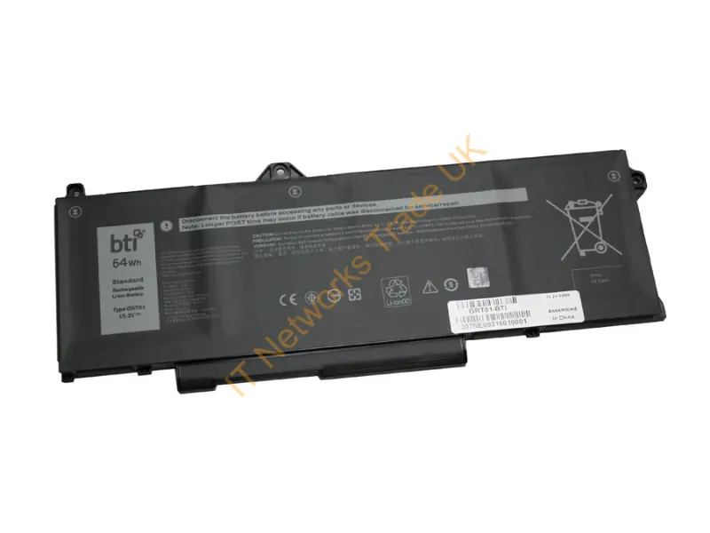 GRT01-BTI - Bti Grt01- Industrial Rechargeable Battery Lithium-Ion (Li-Ion) 4210 Mah 15.2 V