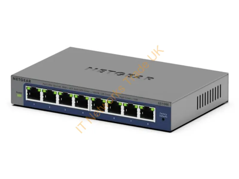 GS108E-400EUS - NETGEAR Switch PLUS 8-port 10/100/1000 GS108E-400EUS