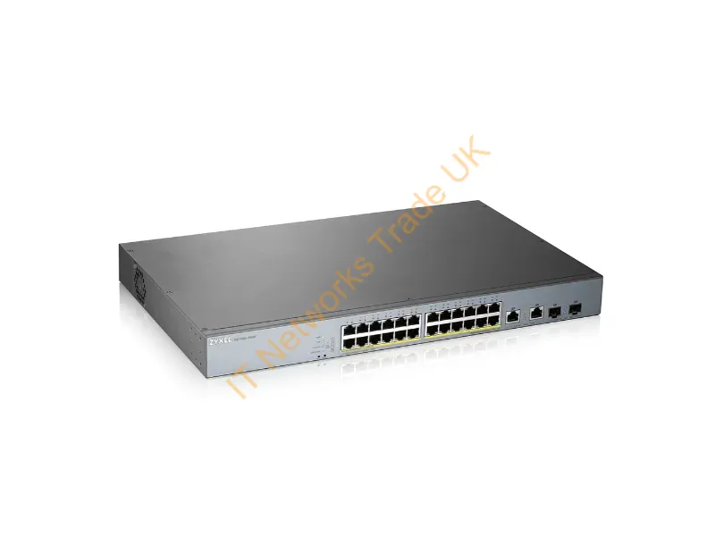GS1350-26HP - Zyxel Gs1350-26Hp-Eu0101F Network Switch Managed L2 Gigabit Ethernet (10/100/1000) Power Over Ethernet (Poe) Gray