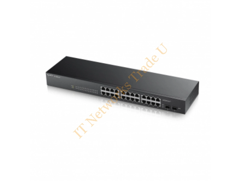 GS1900-24-GB0101F - ZyXEL GS1900-24 Managed network switch L2 Fast Ethernet (10/100) Black