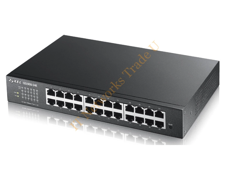 GS1900-24E-EU0101F - ZyXEL GS1900-24E Managed network switch L2 Gigabit Ethernet (10/100/1000) Black
