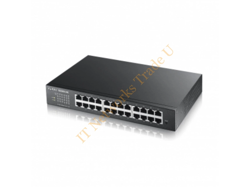 GS1900-24E-GB0101F - ZyXEL GS1900-24E Managed network switch L2 Gigabit Ethernet (10/100/1000) Black