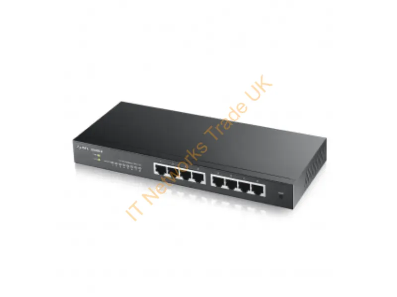 GS1900-8 - Zyxel Gs1900-8 Network Switch Managed Gigabit Ethernet (10/100/1000) Black