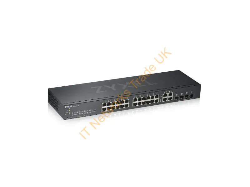 GS1920-24V2 - Zyxel Gs1920-24V2 Network Switch Managed Gigabit Ethernet (10/100/1000) Black