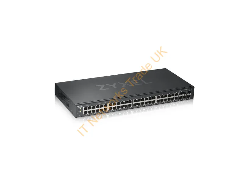 GS1920-48V2 - Zyxel Gs1920-48V2 Network Switch Managed Gigabit Ethernet (10/100/1000) Black