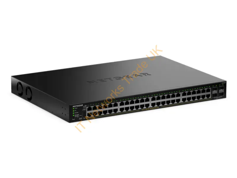 GS348TP-200NAS - Netgear 48-Port Gigabit Ethernet Poe+ Smart Managed Essentials Switch With 4 Dedicated Sfp Ports (380W)