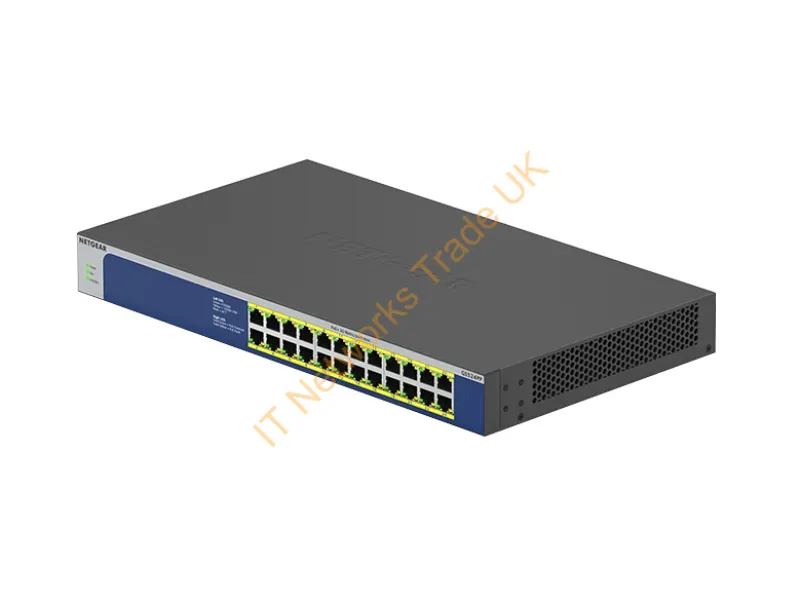 GS524PP-100NAS - Netgear Gs524Pp Unmanaged Gigabit Ethernet (10/100/1000) Power Over Ethernet (Poe) Gray