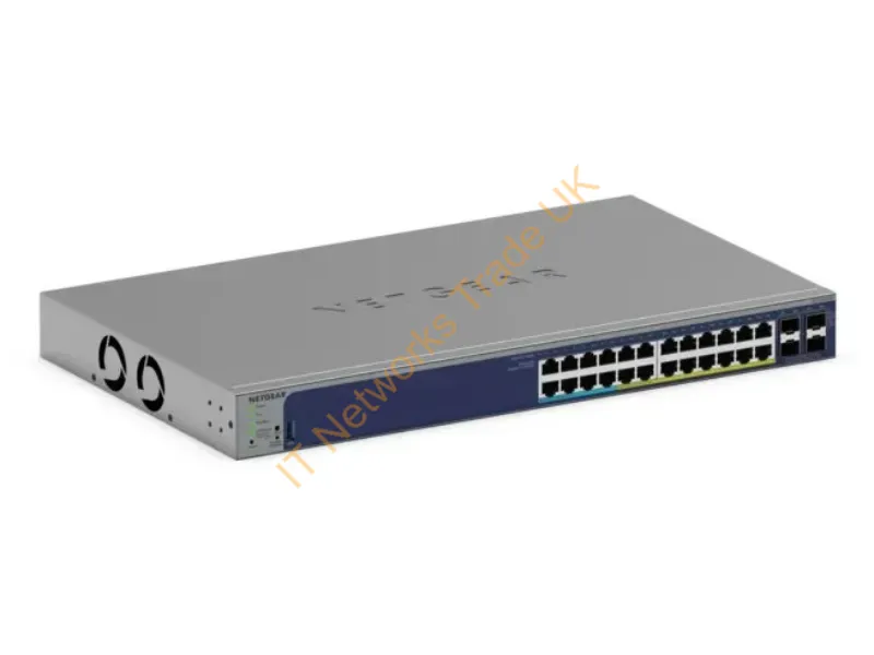GS728TXUP-300NAS - Netgear Gs728Txup Managed Gigabit Ethernet (10/100/1000) Power Over Ethernet (Poe) 1U Gray