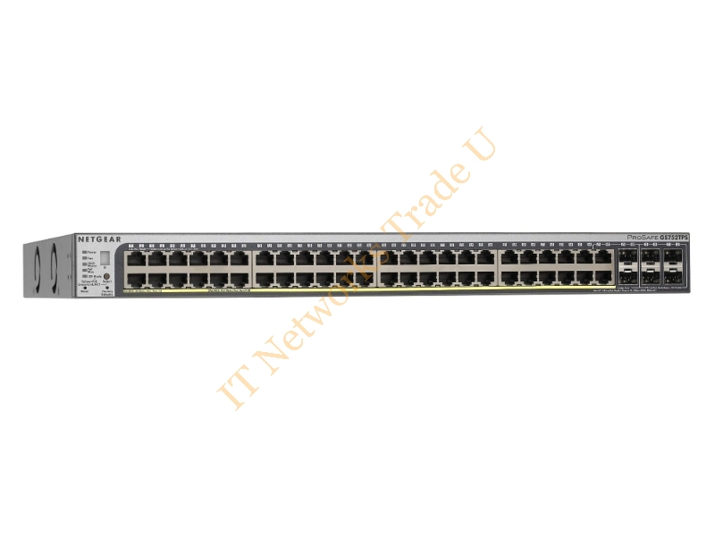GS752TPSB-100EUS - Netgear GS752TPSB-100EUS Managed network switch L3 Power over Ethernet (PoE) 1U Stainless steel network switch