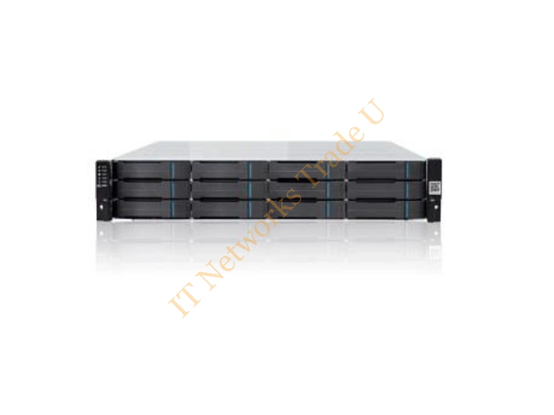 GSE101200000D-8B32 - Infortrend GSe 1012 Storage server Rack (2U) Ethernet LAN Black, Blue NAS Servers