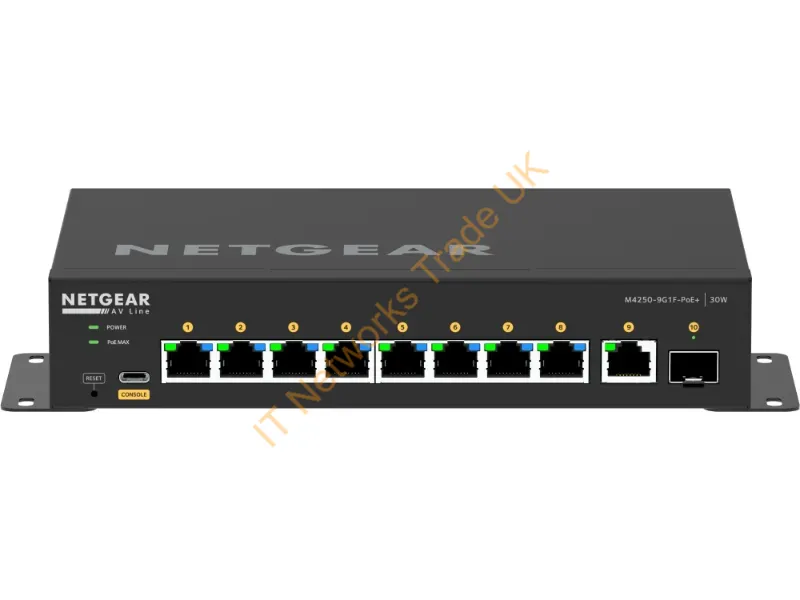 GSM4210PD-100NAS - Netgear Gsm4210Pd-100Nas Network Switch Managed L2/L3 Gigabit Ethernet (10/100/1000) Power Over Ethernet (Poe) Black