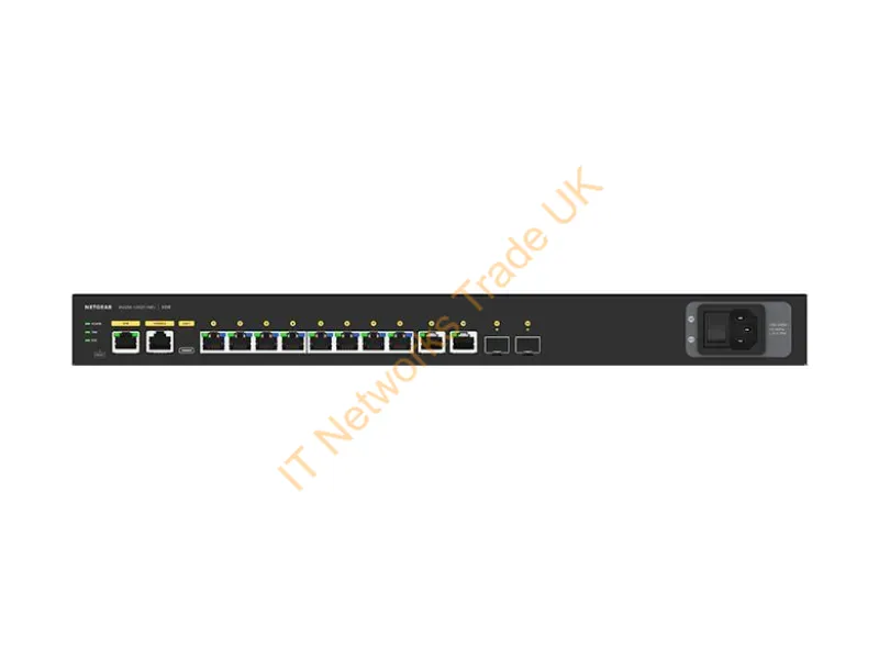 GSM4212P-100NAS - Netgear Gsm4212P Managed L2/L3 Gigabit Ethernet (10/100/1000) Power Over Ethernet (Poe) 1U Black