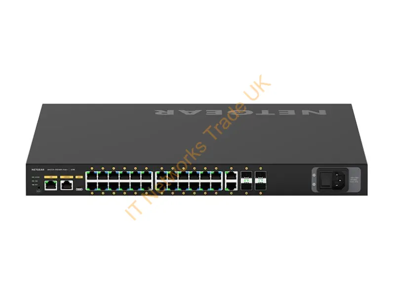 GSM4230P-100NAS - Netgear Gsm4230P Managed L2/L3/L4 Gigabit Ethernet (10/100/1000) Power Over Ethernet (Poe) 1U Black
