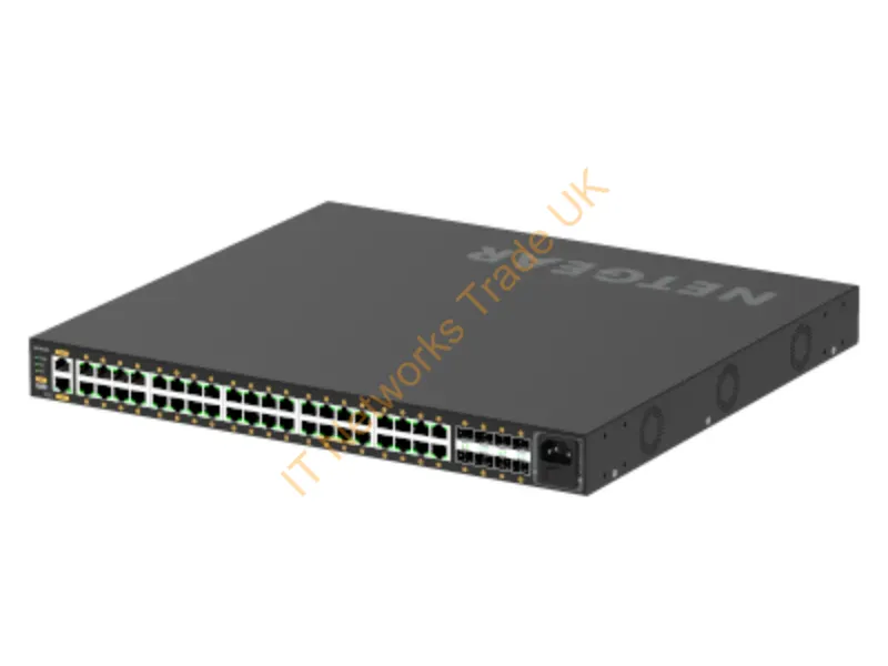 GSM4248P-100NAS - Netgear Gsm4248P Managed L2/L3/L4 Gigabit Ethernet (10/100/1000) Power Over Ethernet (Poe) 1U Black