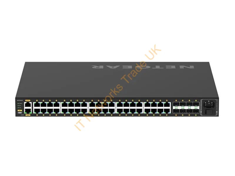 GSM4248PX-100NAS - Netgear Gsm4248Px Managed L2/L3/L4 Gigabit Ethernet (10/100/1000) Power Over Ethernet (Poe) 1U Black