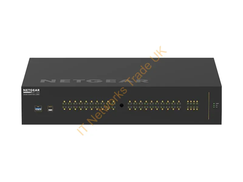 GSM4248UX-100NAS - Netgear Gsm4248Ux Managed L2/L3/L4 Gigabit Ethernet (10/100/1000) Power Over Ethernet (Poe) 2U Black