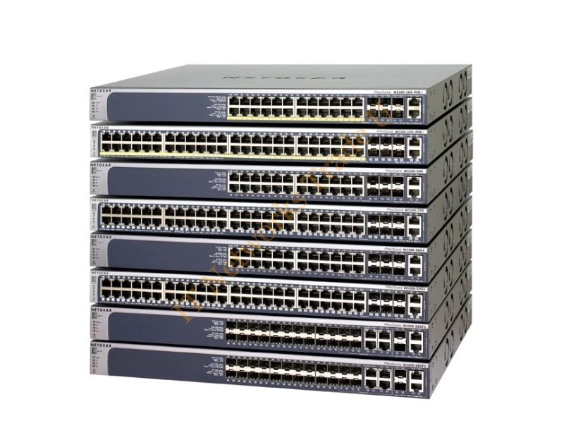 GSM7328FS-200NES - Netgear M5300-28GF3 Managed network switch L2+ Power over Ethernet (PoE) 1U Silver