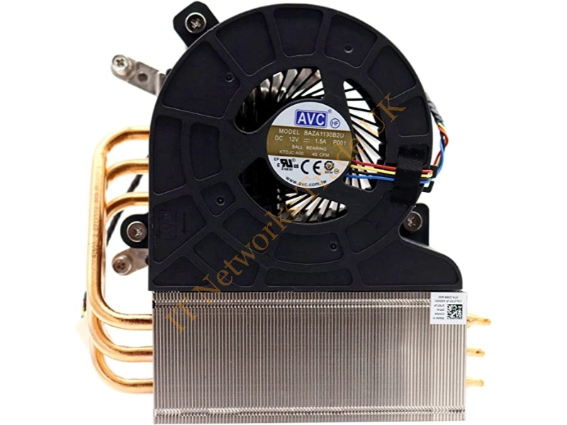 GT009 Dell CPU Heat Sink and Shroud Assembly XPS 730 Tower Heatsink
