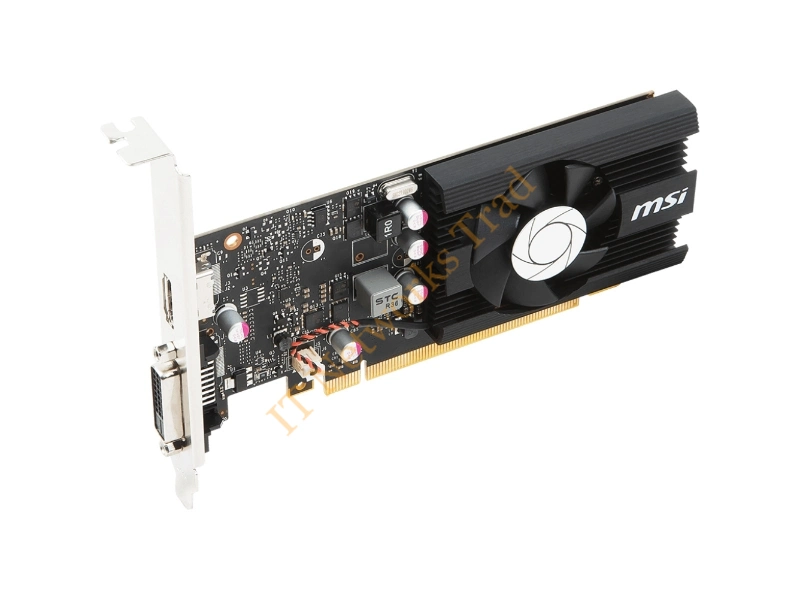 GT10302GLPOC MSI nVidia GeForce GT 1030 2GB GDDR5 64-Bit HDMI / DisplayPort / PCI Express 3.0 x16 Video Graphics Card