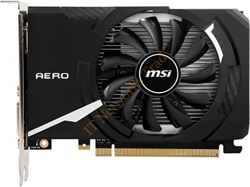 GT1030AEROITX2GOC MSI nVidia GeForce GT 1030 2GB GDDR5 64-Bit HDMI / SL-DVI-D PCI Express 3.0 x16 Video Graphics Card