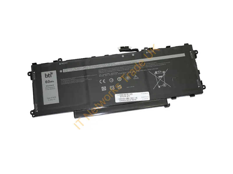 GT6TK-BTI - Bti Gt6Tk- Industrial Rechargeable Battery Lithium-Ion (Li-Ion) 5065 Mah 11.55 V