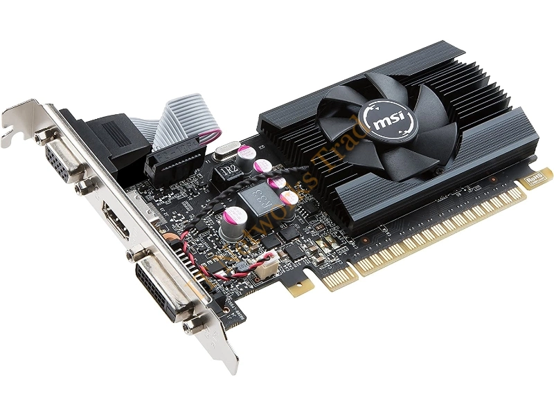 GT7102GD5LP MSI nVidia GeForce GT 710 2GB GDDR5 64-Bit HDMI / D-Sub / Dual-Link DVI-D PCI Express 2.0 x16 Video Graphics Card