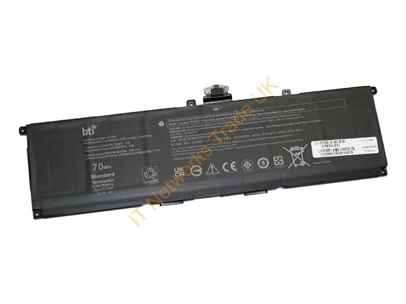 GT83D-BTI - Bti Gt83D- Industrial Rechargeable Battery Lithium-Ion (Li-Ion) 5982 Mah 11.7 V