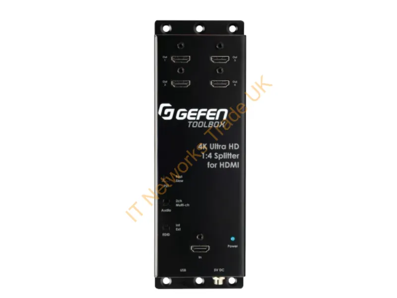 GTB-HD4K2K-144C-BLK - Gefen Gtb-Hd4K2K-144C-Blk Video Splitter Hdmi 4X Hdmi