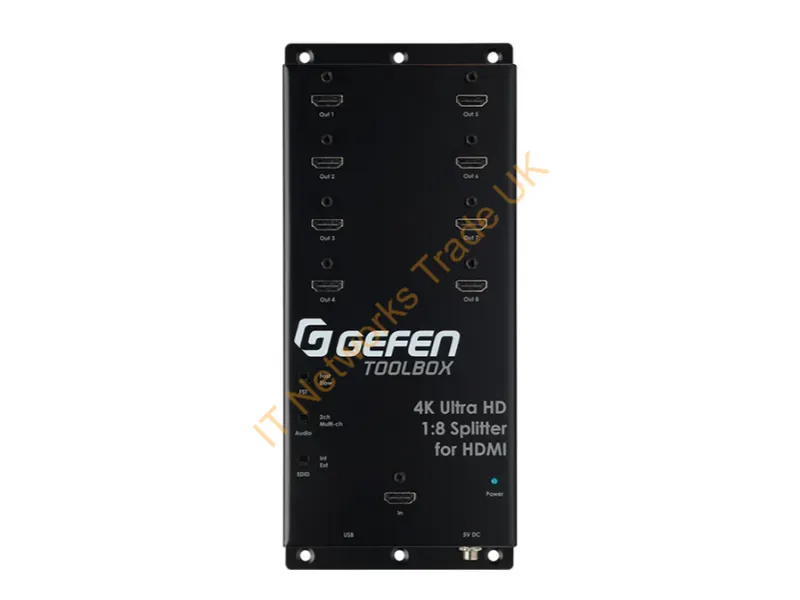 GTB-HD4K2K-148C-BLK - Gefen Gtb-Hd4K2K-148C-Blk Video Splitter Hdmi 8X Hdmi