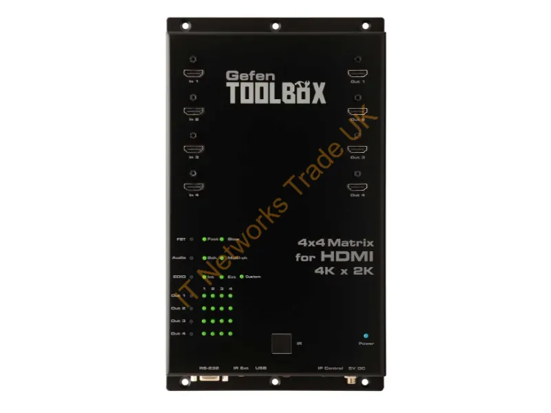 GTB-HD4K2K-444-BLK - Gefen Gtb-Hd4K2K-444-Blk Video Switch Hdmi