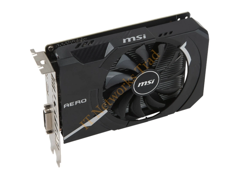 GTX1050AEROITX2G MSI nVidia GeForce GTX 1050 2GB GDDR5 128-Bit HDMI / DisplayPort / Dual-Link DVI-D PCI Express 3.0 x16 Video Graphics Card