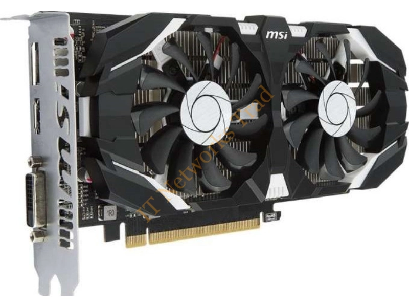 GTX1050AEROITX2GOC MSI nVidia GeForce GTX 1050 2GB GDDR5 128-Bit HDMI / DisplayPort /Dual-Link DVI-I PCI Express 3.0 x16 Video Graphics Card