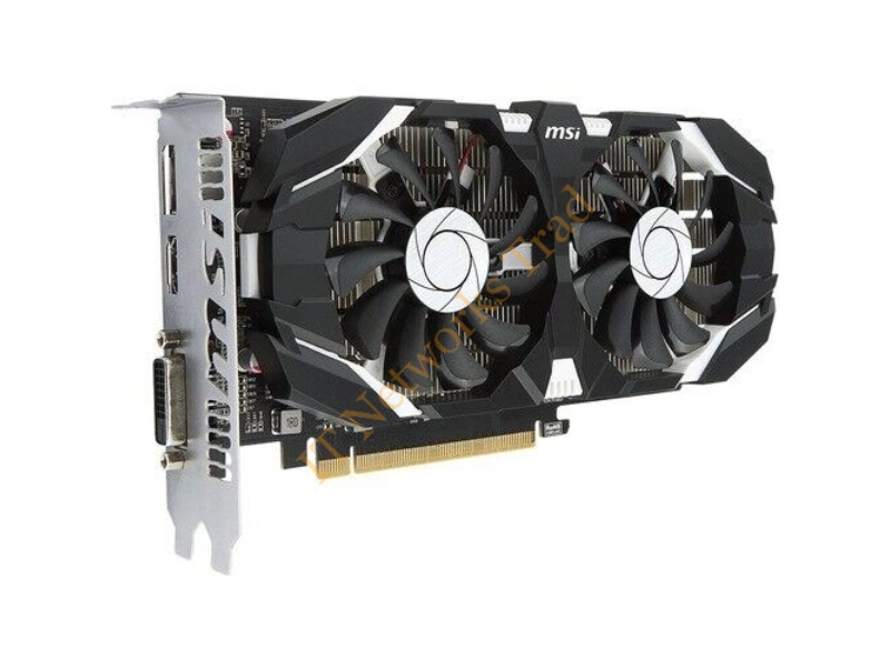 GTX1050Ti4GTOC MSI nVidia GeForce GTX 1050 4GB GDDR5 128-Bit HDMI / DisplayPort / Dual-Link DVI-D PCI Express 3.0 x16 Video Graphics Card