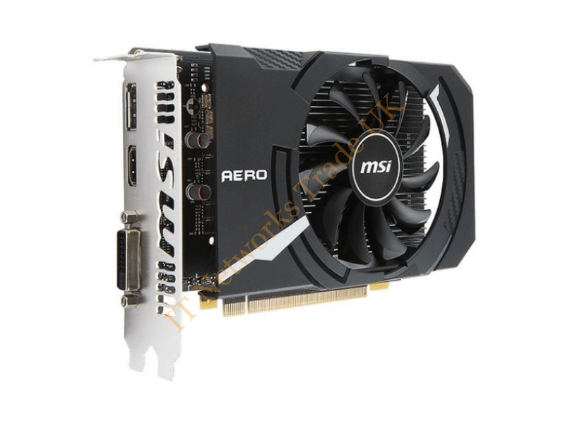 GTX1050TIAEROITX4GOC MSI nVidia GeForce GTX 1050 Ti 4GB GDDR5 128-Bit PCI Express 3.0 Video Graphics Card