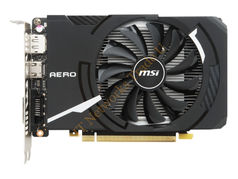 MSI GEFORCE GTX 1050 TI AERO ITX 4G OCV1 GeForce GTX 1050 Ti 4GB GDDR5 Graphic card