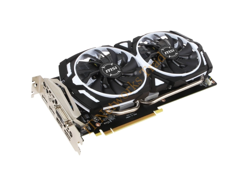 GTX1060ARMOR3GOCV1 MSI nVidia GeForce GTX 1060 3GB GDDR5 192-Bit PCI Express 3.0 Video Graphics Card
