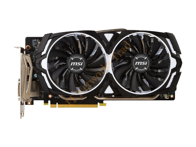 GTX1060ARMOR6GOCV1 MSI nVidia GeForce GTX 1060 6GB GDDR5 192-Bit 2x HDMI / 2x DisplayPort / Dual-Link DVI-D PCI Express 3.0 x16 Video Graphics Card