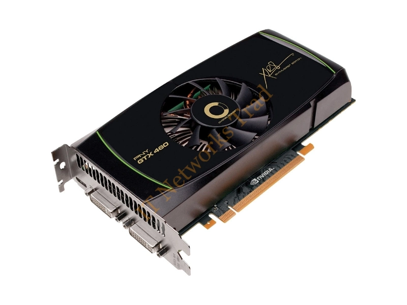 GTX460 PNY GeForce GTX 460 Enthusiast Edition 1GB GDDR5 Dual DVI/ Mini HDMI Video Graphics Card